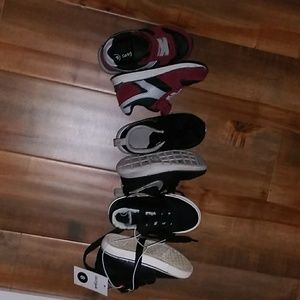 3 pairs Toddler shoes size 8